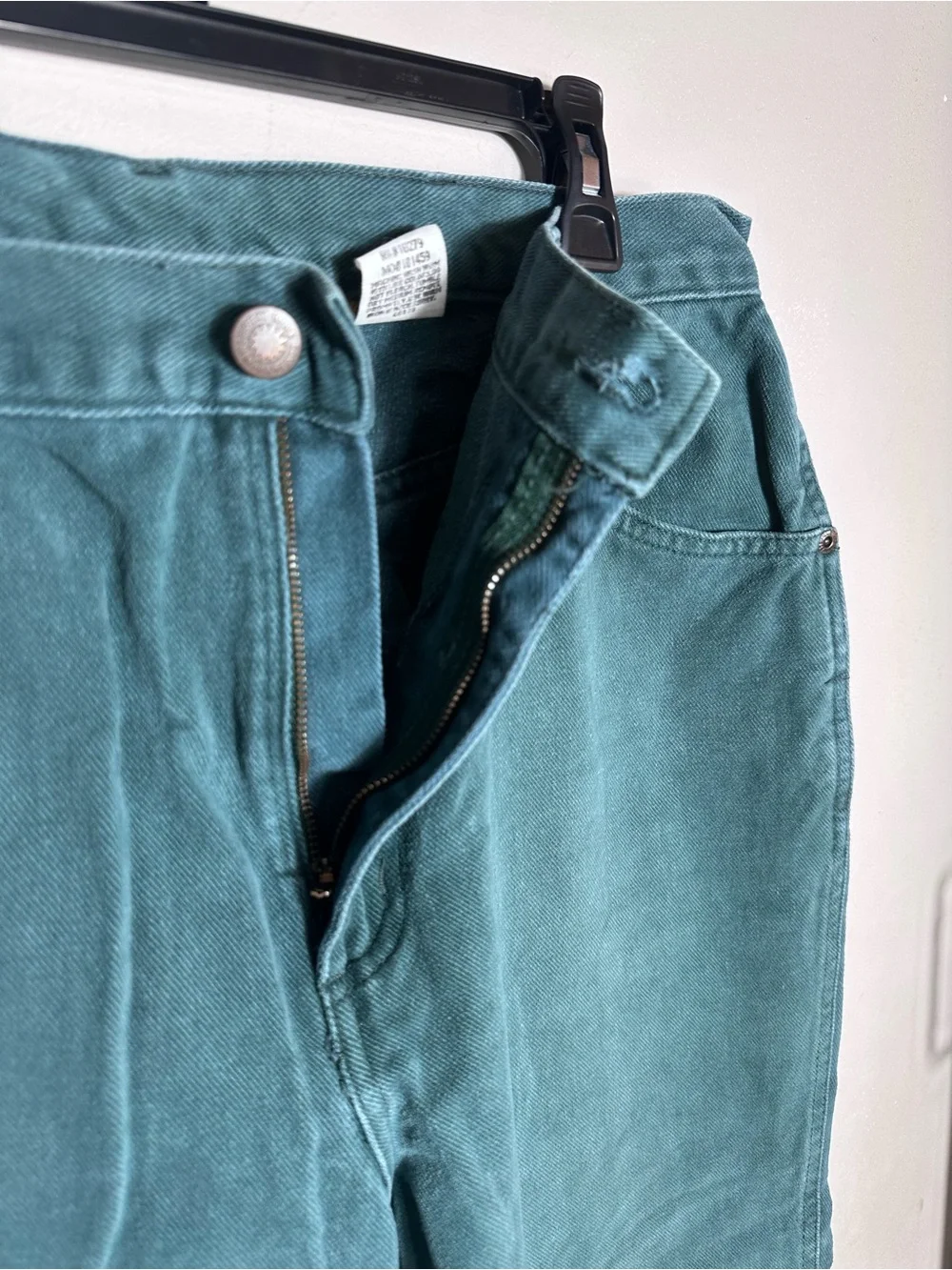 Vintage North West Blue Teal Denim Jeans Straight Pants